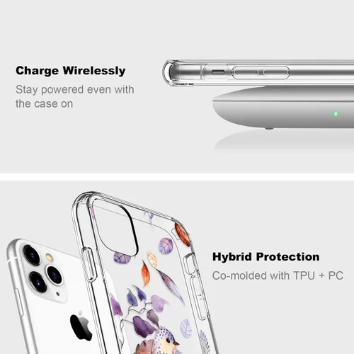 Vista 3 de Icedio - Funda para iPhone 11 (5.8") - 6.1