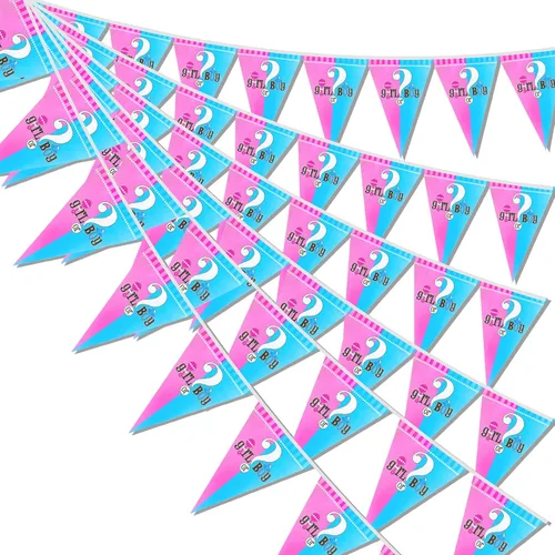 Vista 22 de Banderín de camuflaje de 49 pies, banderas triangulares de camuflaje del ejército para decoraciones de fiesta de cumpleaños