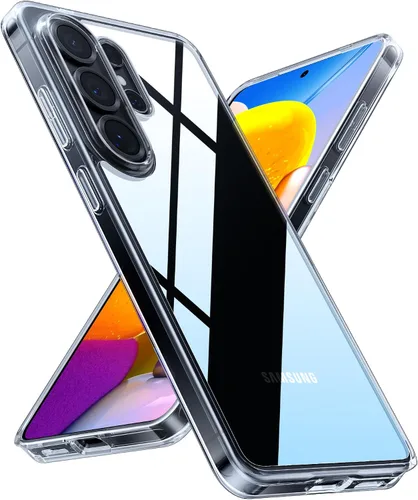 Vista 11 de Torras - Funda a prueba de golpes para Galaxy S22, [probada contra caídas de grado militar]. Parte trasera dura y translúcida mate y bordes suaves