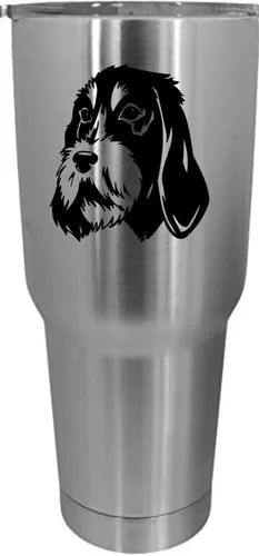 Vista 229 de Cairn Terrier - Vaso grabado con temática de perro, 30 onzas