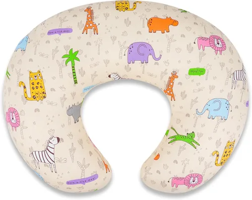 Vista 13 de x-vesolje Almohada de lactancia para bebés para lactancia, almohada ajustable para alimentación con biberón, almohada de apoyo de lactancia