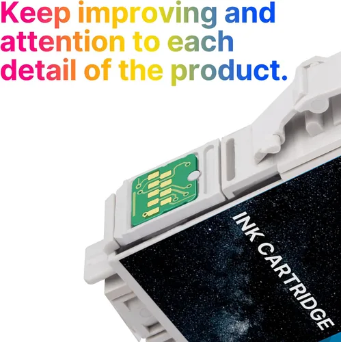 Vista 2 de Uniwork Cartucho de tinta remanufacturado de repuesto para cartuchos de tinta Epson 125 para impresoras NX125 NX127 NX130 NX230 NX420 NX530 NX625