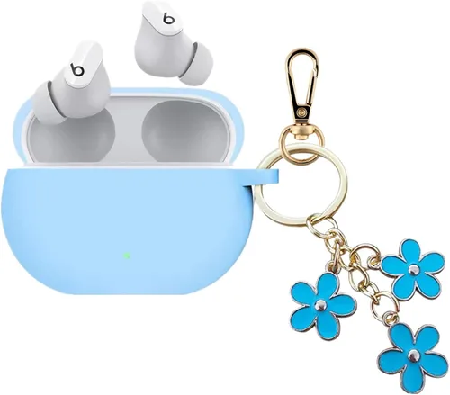 Vista 11 de Funda para nuevos Beats Studio Buds + funda 2023/2021, bonita funda de silicona de Beats Studio Buds de carga, auriculares inalámbricos protectores