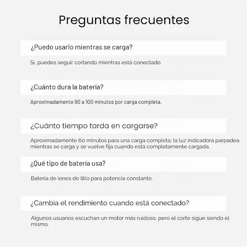 Vista 8 de Wahl Professional Clipper de diseño inalámbrico #8591 - Tiempo de funcionamiento de 90 minutos - Accesorios incluidos