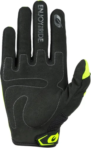 Vista 2 de O'NEAL Element Glove - Ropa de carreras para hombre, color negro/neón 8