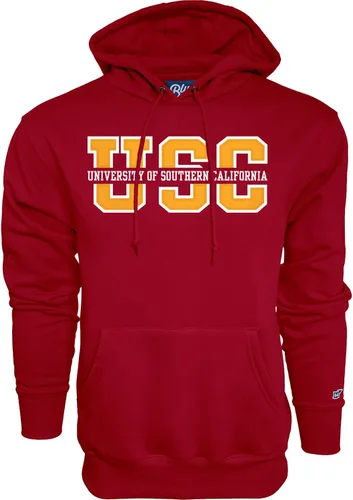 Vista 8 de Blue 84 NCAA - Sudadera con capucha para hombre con apliques de sarga de nivel superior