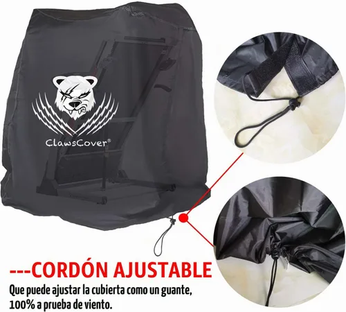 Vista 4 de ClawsCover Cubierta de cinta de correr impermeable a prueba de polvo para máquina de correr, equipo de entrenamiento de ejercicio, protección