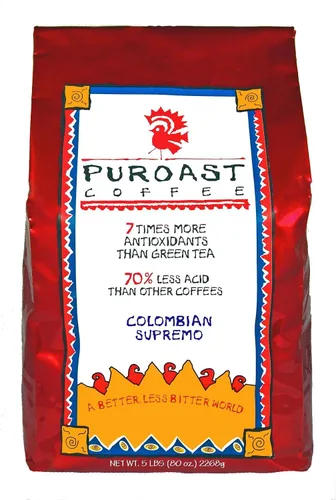 Vista 7 de Puroast Mocha Java Café descafeinado