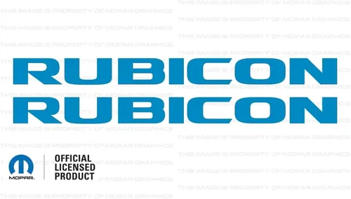 Vista 11 de Vinilo adhesivo gráfico del capó Rubicon/Adhesivo para calcomanías, compatible con Jeep Wrangler JK (2007-2018) Rosa bebé CSOFTPINK (Juego de 2)