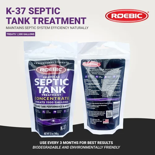 Vista 2 de Tratamiento de tanque séptico de Roebic Laboratories, Inc., K-37-Bag