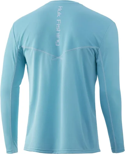 Vista 24 de HUK Icon X Camiseta de pesca de manga larga con protección solar para hombre