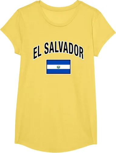 Vista 39 de Camiseta salvadoreña Orgullosa Bandera de El Salvador, Negro