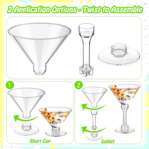 Vista 7 de Rtteri 36 Piezas Decoración de Fiesta de Cumpleaños a Tini Bit Older Vasos de Plástico de 5 oz Suministros de Fiesta a Tini Bit Older con Cinta