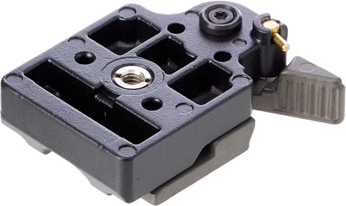 Vista 6 de Manfrotto Element MII MKELMII4BK-BH - Trípode de aluminio para cámara de viaje con adaptador de trípode de conexión rápida 323 RC2