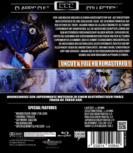 Vista 2 de Plankton (1994) Blu-Ray, Reg.ABC Import - Germany