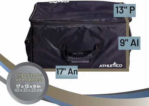 Vista 4 de Athletico - Organizador para cajuela de carro de golf, para guardar accesorios de golf, plegable cuando no se utiliza
