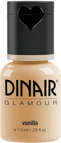 Vista 40 de Dinair Base de maquillaje con aerógrafo Marrón oscuro GLAMOUR: Natural, Cobertura ligera, Mate 1/4oz