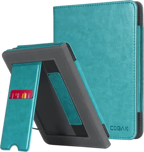 Vista 13 de CoBak Case with Stand for Kindle Paperwhite -with Auto Sleep Wake, Card Slot, Hand Strap Feature - Fits Kindle Paperwhite 11th Generation 6.8