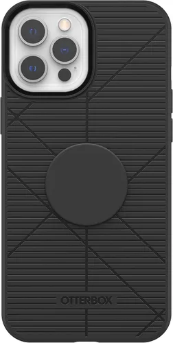 Vista 3 de OtterBox + Funda Pop para iPhone 12 PRO MAX (solamente) embalaje no minorista - negro