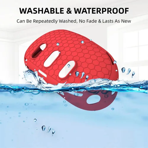 Vista 4 de Juego de fundas protectoras 7 en 1 compatibles con Meta Quest 3, funda de silicona antideslizante para Quest 3, accesorios para auriculares Quest 3