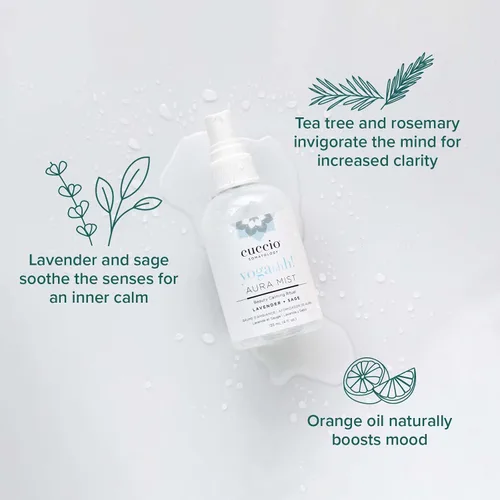 Vista 2 de Cuccio Somatology Yogahhh Aura Mist de Cuccio para Unisex – 4 oz Mist