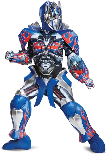 Vista 5 de Kid's Transformers Optimus Prime Prestige Costume Child Transformers Cosplay Halloween Costume for Boys