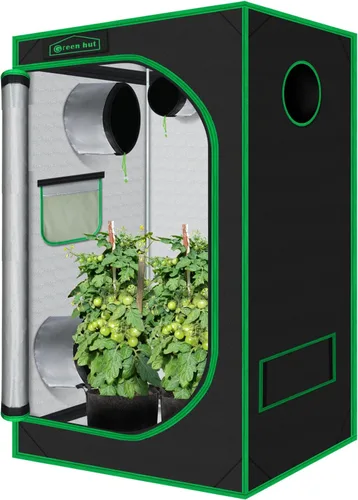 Vista 17 de Tienda de cultivo pequeña para plantas de interior de 18 x 30 x 36 pulgadas, tiendas de cultivo hidropónico Mylar para interiores, sala de cultivo
