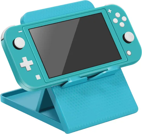 Vista 2 de Emvaoal Soporte para Nintendo Switch, soporte plegable portátil compacto ajustable compatible con Nintendo SwitchSwitch LiteSwitch OLED, soporte