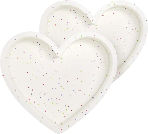 Vista 20 de Moldes de silicona pequeños en forma de corazón de 2 pulgadas para chocolate, caramelo, pastel, jabón (Juego de 2, crema)