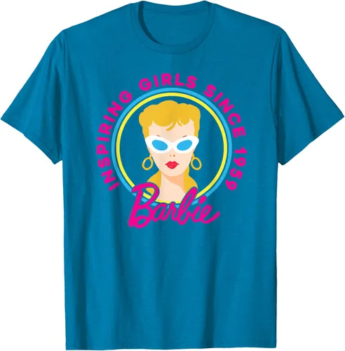 Vista 7 de Barbie - Camiseta inspiradora del 60 aniversario para niñas desde los 59 Negro