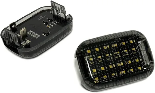 Vista 3 de 2x LED Luz de techo de área de carga de cortesía para interior de cabina, espacio de carga blanco para 2014-2025 Transit 150/250/350/350 HD Van