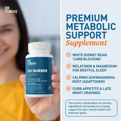Vista 7 de Dr. Tobias Colon Everyday Health and Fat Burner Nightly, soporte metabólico digestivo diario y nocturno, reduce los antojos, aumenta la energía