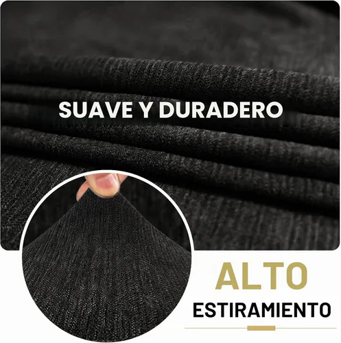 Vista 3 de Fundas de cojín impermeables para comedor de caravana, tela elástica, repuesto para asiento de cámper, funda lavable para sofá de caravana, diseñada