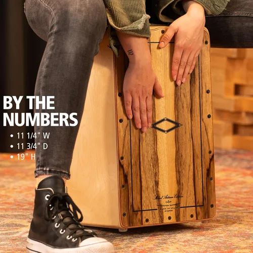 Vista 6 de Cajón de cuerdas Artisan Edition, Limba/Abedul Báltico — HECHO EN ESPAÑA — Línea Minera, 2 AÑOS DE GARANTÍA
