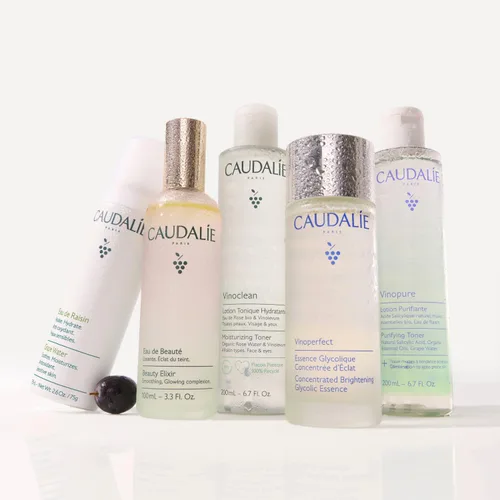 Vista 4 de Caudalie Tónico Hidratante Vinoclean con Agua de Rosas