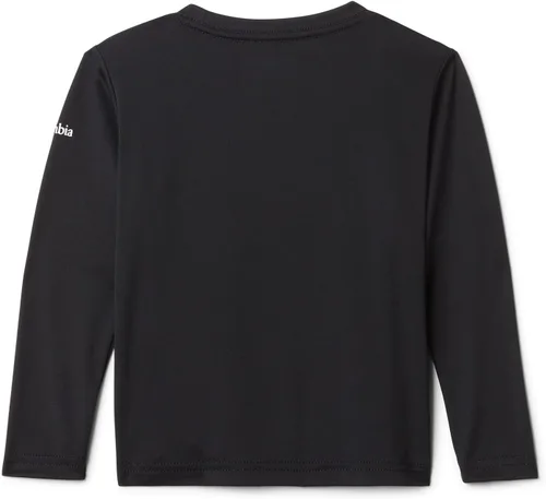 Vista 2 de Columbia Camiseta Grizzly Peak Ls Graphic para niño Negro Gema Berg