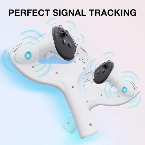 Vista 3 de APEXINNO VR Table Tennis Paddle Grip Handle for Meta Quest 3 Controllers Accessories, VR Ping-Pong Paddle Adapter for Eleven Table Tennis VR Game