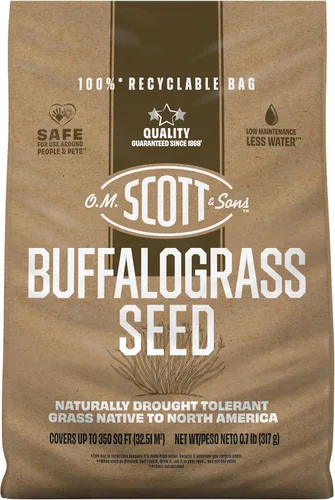Vista 21 de O.M. Scott and Sons Bermudagrass - Semilla de césped, fertilizante y mejorador del suelo, tolerante a la sequía una vez establecida, cubre hasta