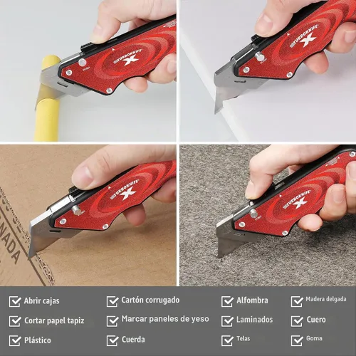 Vista 6 de Olympia Tools 33-132 Turboknife de Red Rojo