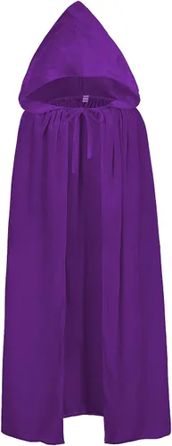 Vista 2 de Capa de terciopelo con capucha para niños, para navidad, halloween, juego de rol, disfraz, cosplay