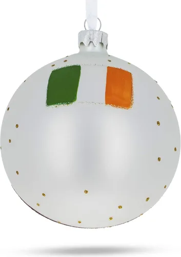 Vista 6 de Catedral de Galway, Irlanda, bola de cristal, adorno navideño de 4 pulgadas