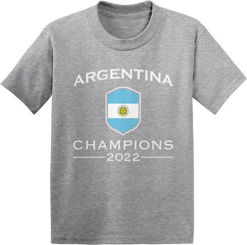 Vista 5 de Argentina Champions 2022 - Camiseta de algodón para bebés/niños pequeños