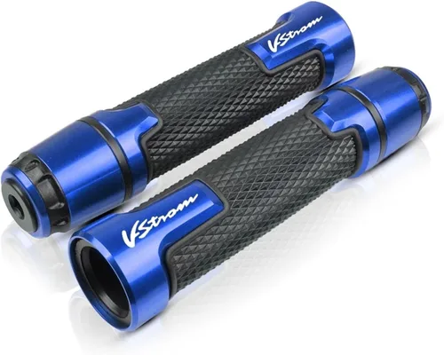 Vista 11 de Motocicleta para Suzuki DL650 V-Strom DL 650 VSTROM 2004-2010 2005 2006 2007 2008 2009 empuñaduras de motocicleta Racing Grips extremos del manillar