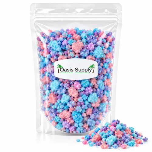 Vista 9 de Oasis Supply, coberturas de helado y pastelería, Candy Crunch, bits, trozos y picados para postres (Bits de goma de mascar)