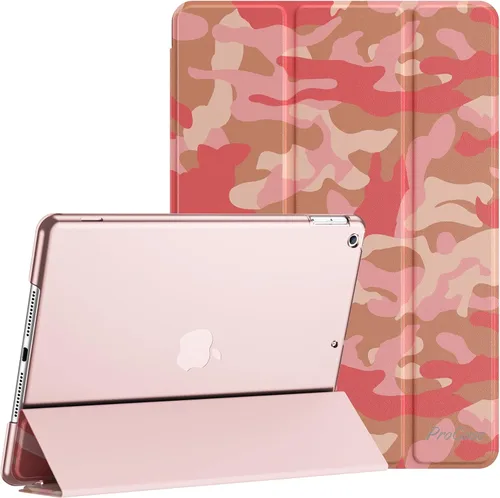 Vista 20 de ProCase Funda para iPad de 9ª/8ª/7ª generación de 10.2 pulgadas (versión 2021/2020/2019), funda 10.2 iPad de 9ª/8ª/7ª generación, funda inteligente