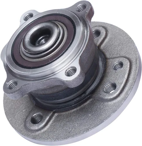 Vista 2 de TUCAREST 512304 Cojinete de rueda trasera y conjunto de cubo compatible con Mini Cooper 2002 2003 2004 2005 2006 (hasta 04/2006) [4 lengüetas W/ABS]