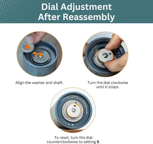 Vista 5 de Molinillo de café eléctrico, molinillo de café de rebabas de acero inoxidable de alta calidad, molinillo de café eléctrico, molinillo de café