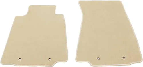 Vista 3 de IKON MOTORSPORTS, Alfombrillas compatibles con Nissan 370Z 2009-2020, ajuste de fábrica, de nailon, color beige, 2 unidades, 2010 2011 2012 2013