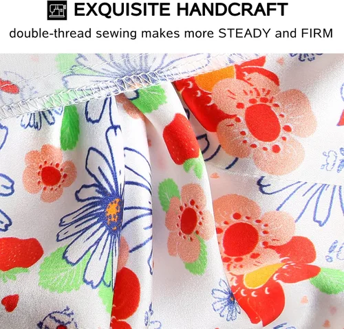 Vista 6 de MANSPHIL Funda de almohada de seda con bonitas flores rojas y blancas, tamaño estándar, 22 Momme 100% seda de morera, funda de almohada con cierre