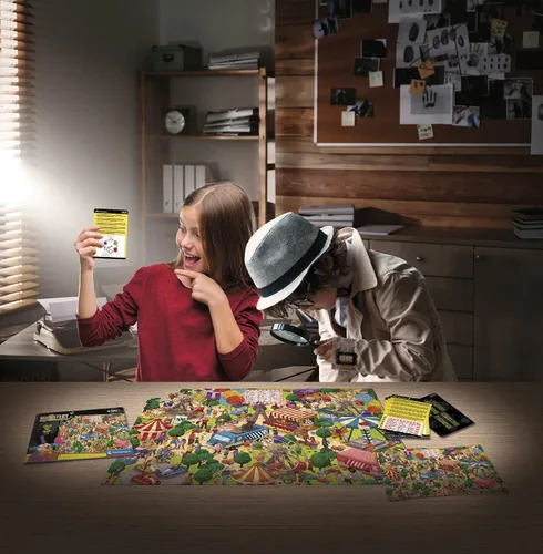 Vista 4 de Clementoni 21712 Mixtery Catch The Thief - Rompecabezas de 300 piezas para niños de 8 años, multicolor, mediano